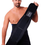 FAJA CINTURÓN FITNESS MASCULINO LÁTEX DELUXE