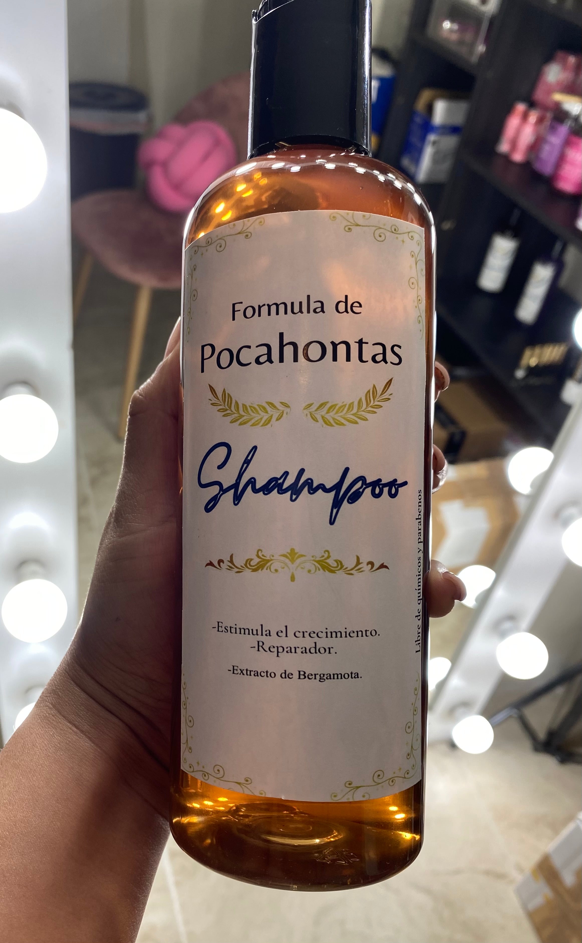 Shampoo pocahontas con bergamota