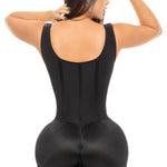 LIPOFAJA SHORT TIRANTE ANCHO DOBLE TALLA CON VARILLAS FRENTE Y ESPALDA REALCE BOOTYLICIOUS